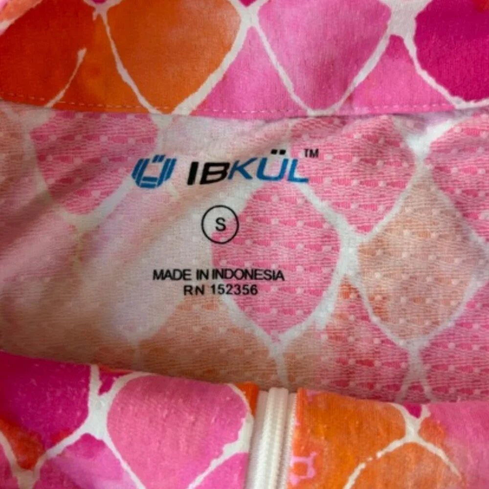 Ibkul Pink and Orange Golf Dress - Picture 7 of 7